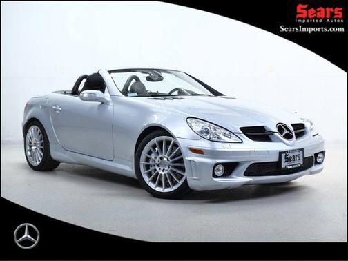 Iridium Silver Metallic 2006 Mercedes-Benz SLK-Class SLK55 AMG Roadster