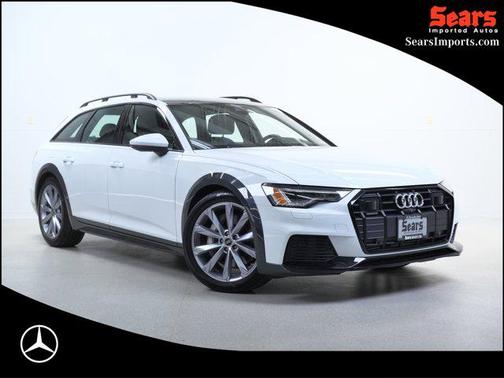 Glacier White Metallic 2025 Audi A6 55 Premium Plus