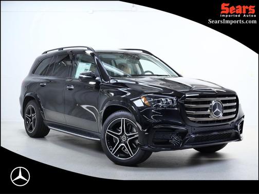 Obsidian Black Metallic 2026 Mercedes-Benz GLS 450 4MATIC