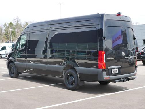 Obsidian Black Metallic 2026 Mercedes-Benz Sprinter 2500 High Roof