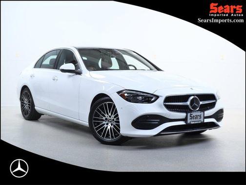 MANUFAKTUR Moonlight White Metallic 2024 Mercedes-Benz C-Class C 300 4MATIC