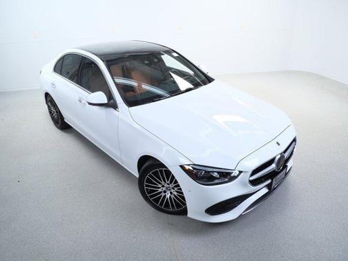 MANUFAKTUR Moonlight White Metallic 2024 Mercedes-Benz C-Class C 300 4MATIC
