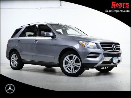 Steel Gray Metallic 2014 Mercedes-Benz M-Class 4MATIC