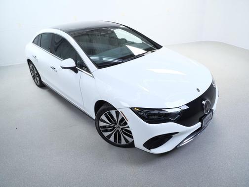 White 2023 Mercedes-Benz EQE 350 4MATIC+