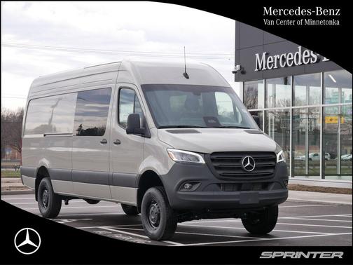Stone Grey 2026 Mercedes-Benz Sprinter 2500 High Roof