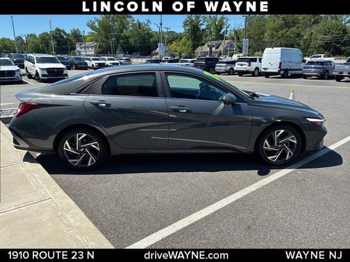 Gray 2024 Hyundai ELANTRA Limited