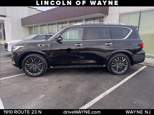 Black Obsidian 2023 INFINITI QX80 Premium Select
