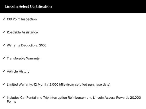 Burgundy Velvet 2020 Lincoln Corsair Standard