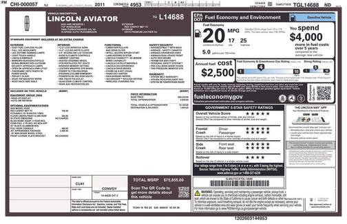Red Carpet 2026 Lincoln Aviator Reserve AWD