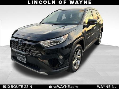 Midnight Black Metallic 2019 Toyota RAV4 Hybrid Limited