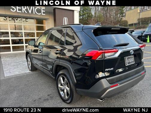Midnight Black Metallic 2019 Toyota RAV4 Hybrid Limited