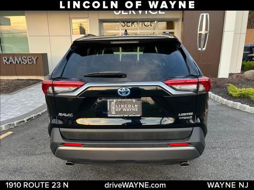 Midnight Black Metallic 2019 Toyota RAV4 Hybrid Limited