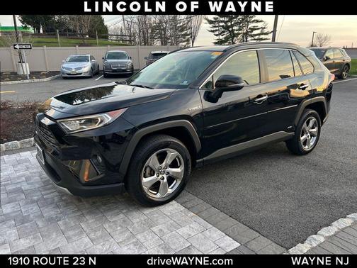 Midnight Black Metallic 2019 Toyota RAV4 Hybrid Limited