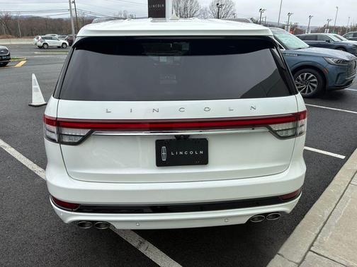 Pristine White 2023 Lincoln Aviator Reserve AWD