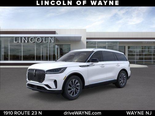 White Metallic 2026 Lincoln Aviator Premiere
