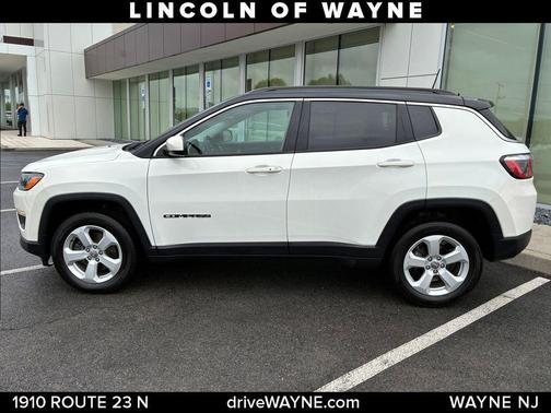 White Clearcoat 2020 Jeep Compass Latitude