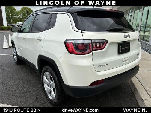 White Clearcoat 2020 Jeep Compass Latitude