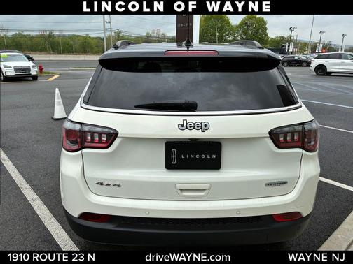 White Clearcoat 2020 Jeep Compass Latitude