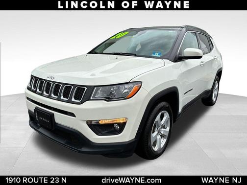 White Clearcoat 2020 Jeep Compass Latitude