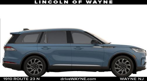 Blue Metallic 2026 Lincoln Aviator Premiere