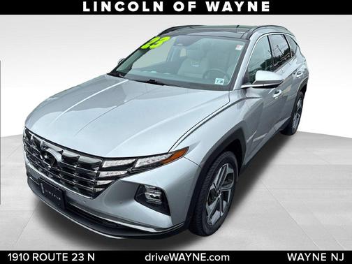 Shimmering Silver 2023 Hyundai TUCSON Limited