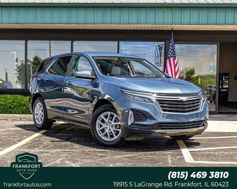 Lakeshore Blue Metallic 2024 Chevrolet Equinox LT
