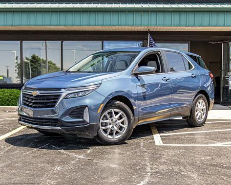 Lakeshore Blue Metallic 2024 Chevrolet Equinox LT