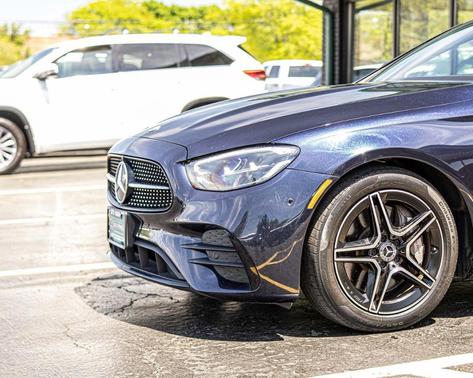 Nautical Blue Metallic 2022 Mercedes-Benz E-Class E 450 4MATIC