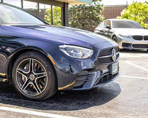 Nautical Blue Metallic 2022 Mercedes-Benz E-Class E 450 4MATIC