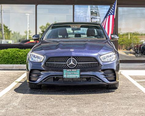 Nautical Blue Metallic 2022 Mercedes-Benz E-Class E 450 4MATIC