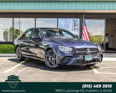 Nautical Blue Metallic 2022 Mercedes-Benz E-Class E 450 4MATIC