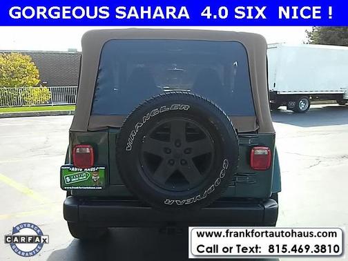 2002 Jeep Wrangler Sahara for sale in Frankfort, IL - image 7