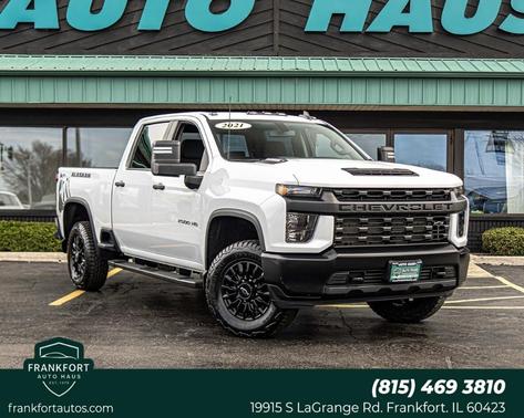 Summit White 2021 Chevrolet Silverado 2500 WT