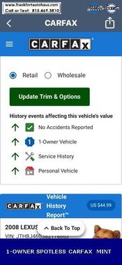 2008 Lexus ES 350 Base
