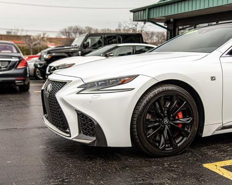 Ultra White 2018 Lexus LS 500 F Sport