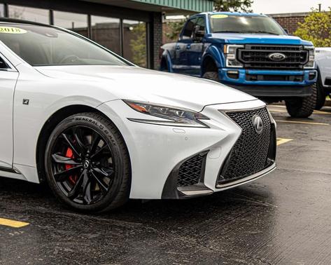 Ultra White 2018 Lexus LS 500 F Sport