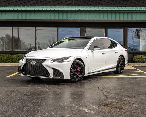 Ultra White 2018 Lexus LS 500 F Sport