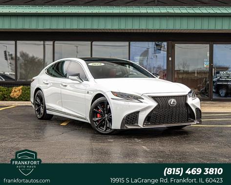 Ultra White 2018 Lexus LS 500 F Sport
