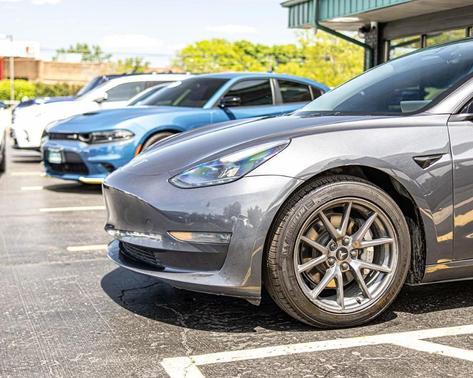 Gray 2023 Tesla Model 3 Long Range