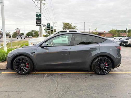 Deep Blue Metallic 2022 Tesla Model Y Performance