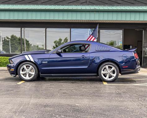 Kona Blue Metallic 2012 Ford Mustang GT Premium
