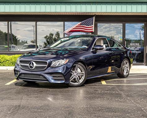 Lunar Blue Metallic 2018 Mercedes-Benz E-Class E 400