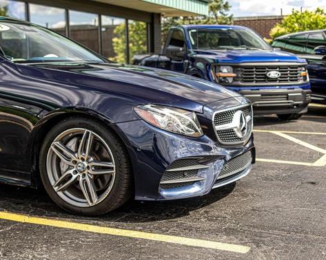 Lunar Blue Metallic 2018 Mercedes-Benz E-Class E 400