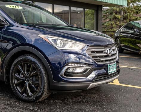 Nightfall Blue 2017 Hyundai Santa Fe Sport 2.0L Turbo Ultimate