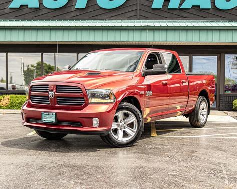 Deep Cherry Red Crystal Pearl 2015 RAM 1500 Sport