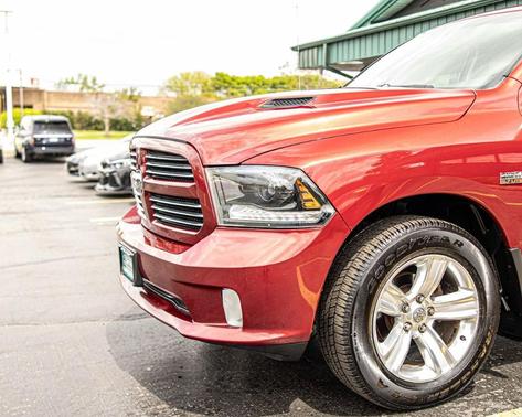 Deep Cherry Red Crystal Pearl 2015 RAM 1500 Sport