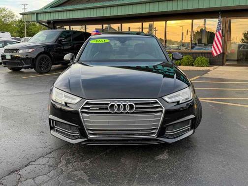 Brilliant Black 2018 Audi A4 2.0T Premium Plus