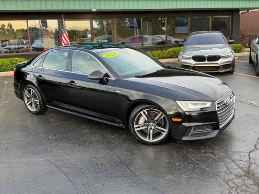 Brilliant Black 2018 Audi A4 2.0T Premium Plus