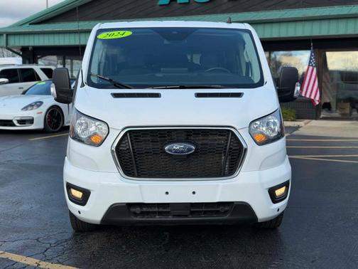 Oxford White 2024 Ford Transit-350 XLT
