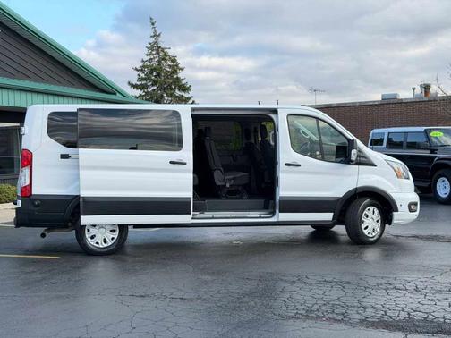 Oxford White 2024 Ford Transit-350 XLT
